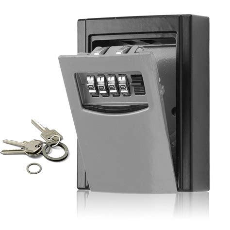 small metal strage box for car keys|Amazon.com: Metal Lock Box For Keys.